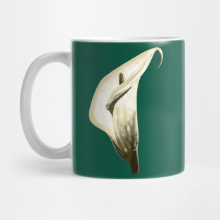 white calla lilies Mug